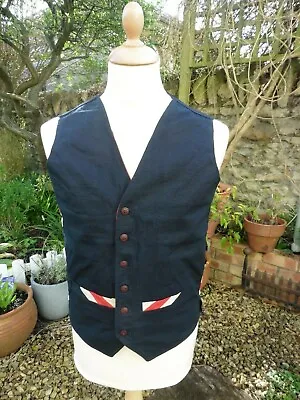 Classic Union Jack Waistcoat: Reversible Giving You Two Designs In One Waistcoat • £95