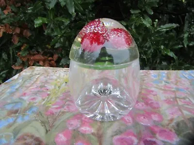 Vintage Perspex Jam/ Preserve/honey Pot Raspberries • £5.95