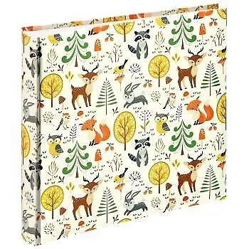 Photo Album Scrapbook Memories Book Holds 400 6x4  Forest Baby Animal Design • £17.72