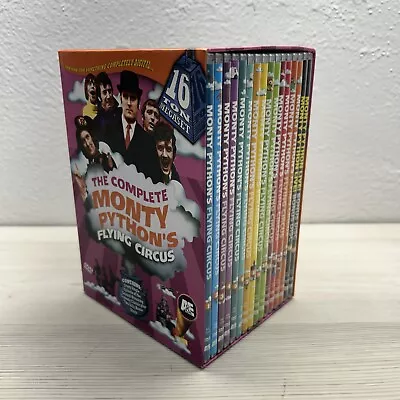 The Complete Monty Python's Flying Circus 16-Ton Megaset (DVD 2005 16-Disc Set • $11.50