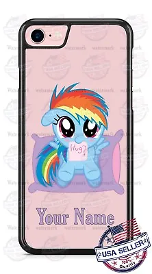 Rainbow Dash My Little Pony With NAME Phone Case Cover For IPhone Samsung LG Etc • $17.95