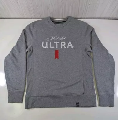 New Era Men's Medium Michelob Ultra Official Beer Sweatshirt Pullover Golf Gray • $25.95