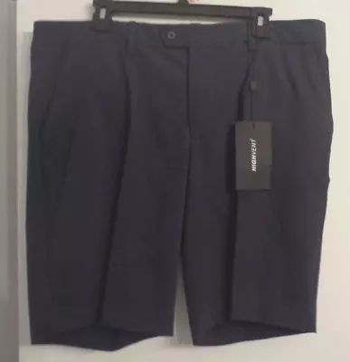 J Lindeberg Men's Vent Golf Shorts Navy Blue 36W Stretch Fabric Lightweight • $33