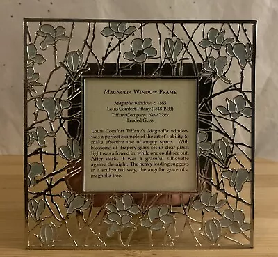 Magnolia Photo Art Metal Enamel  Frame Louis Comfort Tiffany Morse Museum • $28