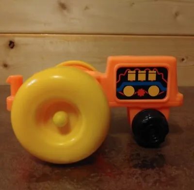 Fisher Price Little People Vintage Yellow Orange Farm Tractor Play Toy  • $4.99