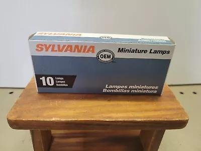 Sylvania #327 Miniature Lamp Bulb - Lot Of 10. New In Original Box! • $10.98