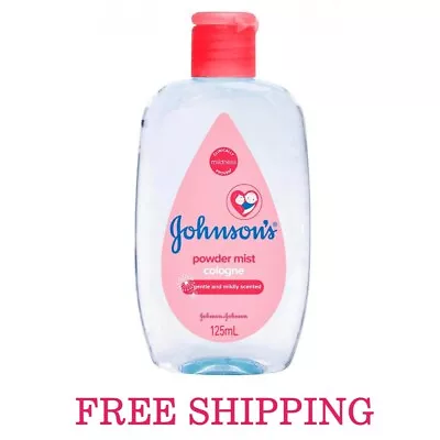 Johnson's Baby Cologne Powder Mist 125ml Free Shipping US • £14.43