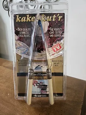 Kake Kut'r Cake Pie Cutter Servers Stainless (Never Used) • $20