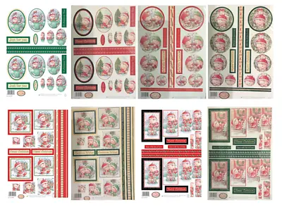 Buzzcraft Die Cut Decoupage Stackers & Twisters CHRISTMAS FAIRY DOODLES Various  • £1.19