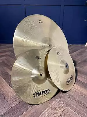 Mapex Drum Cymbal Set X3 / Cymbal Pack #LB20 • $56.83