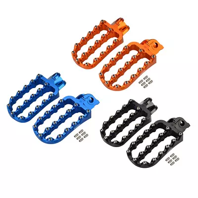 CNC Rally Style Huge Plate Footpeg Foot Pegs For KTM 790 Adventure / R 2019-2022 • $67.49