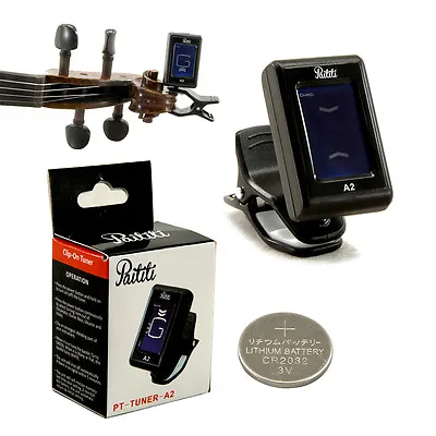 Paititi Clip-on Electronic Digital Guitar Bass Violin Guitar Tuner High Quality • $8.99