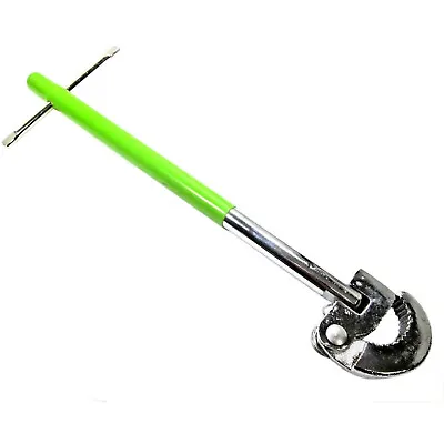Adjustable Basin Wrench Plumbers 11  280mm Tap Spanner Sink Tool • £8.81