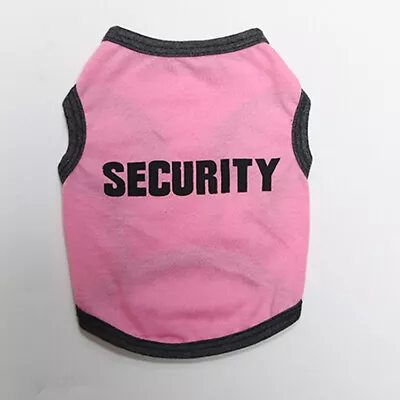 Small Medium Dog Spring Clothes Pet Puppy Costume Dog Cat Sports Apparel Vest  • $4.49