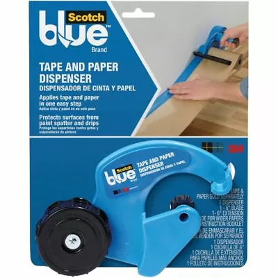 (2)-3M ScotchBlue Painter's Tape & Paper Dispenser Tool M1000-SBN • $66.99