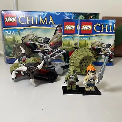 LEGO Legends Of Chima 70001 Crawley's Claw Ripper - VGC - 100% Complete • $20