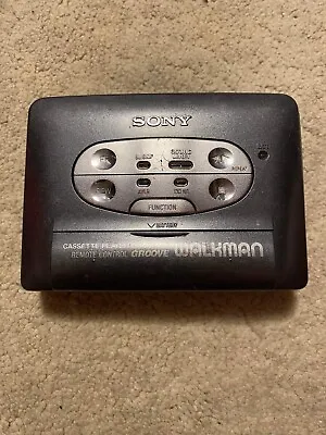 Sony Walkman Wm-ex560 Vintage Stereo Tape Player Cassette 1980s Groove Mega Base • £40