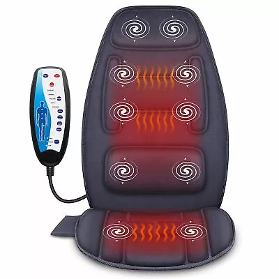 Snailax Massage Seat Cushion With Heat - Extra Memory Foam Support Pad In Nec... • $86.44