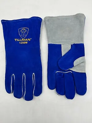 $15.75 • Buy Tillman 1250 Side Split Cowhide Welding Gloves, Size Medium, 1 Pair 