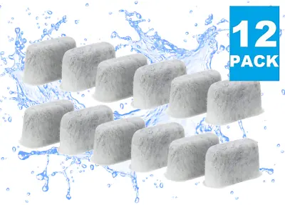 $8.49 • Buy (12) Premium Replacement Charcoal Water Filters For Braun Coffee Makers, BRSC004
