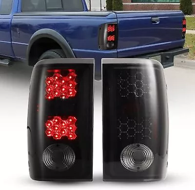 For 2001-2011 Ford Ranger Pickup LED Style Black/Smoke Replacement Tail Lights • $156