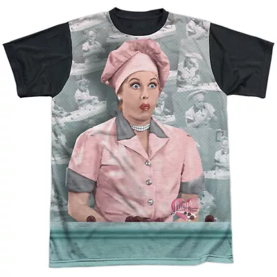 I Love Lucy Chocolate Belt Adult Halloween Costume T Shirt (Black Back) S-3XL • $19.99