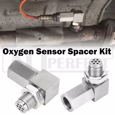 Oxygen O2 90° Sensor Spacer Extender Adapter Bung Extension Catalytic Converter~ • $16.82