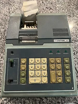 Rare Victor 302 Vintage Calculator Adding Machine Model 302 For Parts   Read • $30