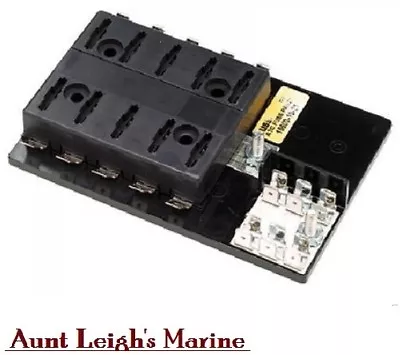 SeaChoice Marine RV 10 Gang ATO ATC Fuse Terminal Block Common Ground Buss Bar • $26.88