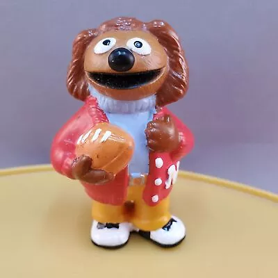 Rowlf Dog Pvc Figure Muppet High School Football Letterman 2.5 Inch • $24.23