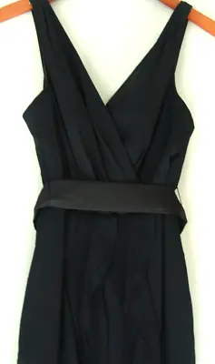 WHITE By VERA WANG DAVIDS BRIDAL SIZE 2 BRIDESMAIDS DRESS EBONY BLACK  NEW  NWT • $129