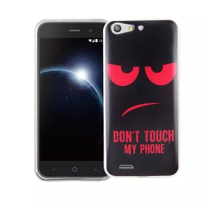 Case For ZTE Blade V6 Don'T Touch Red Case Cover Motif TPU Bumper • $28.82