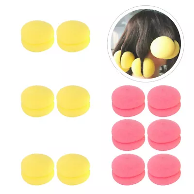 2 Pack Foam Rollers Hair Curlers Hairdressing Twist Sponge • £5.89