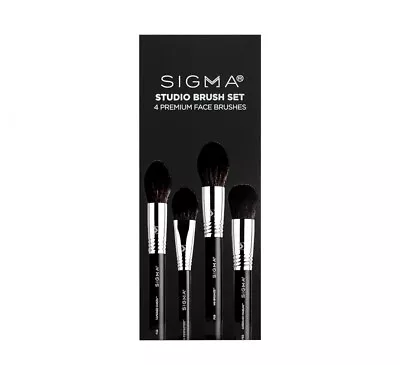 Sigma Studio Brush Set 4 Premium Face Brushes NEW • $39.99