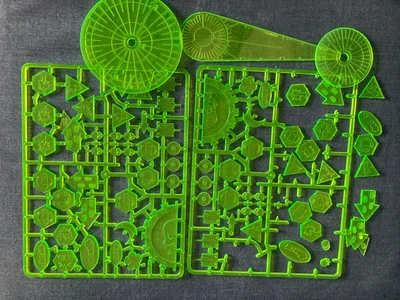 £4.99 • Buy Warhammer 40K, Template Set, Damage Markers, Counters