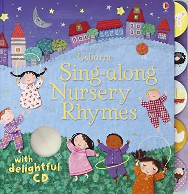 Singalong Nursery Rhymes With CD Mixed Media Product Book The Fast Free Shipping • $8.29