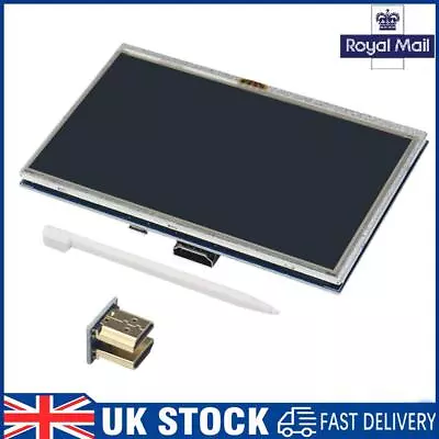 5 Inch LCD Touch Screen HDMI-Compatible Display Kits For Raspberry Pi 4B/3B+ • £8.79