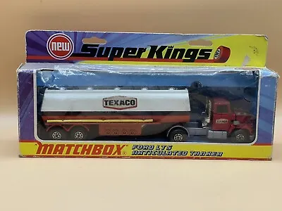 Matchbox Superkings K-16 Ford LTS Articulated Tanker Boxed • $31.11