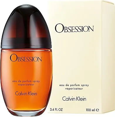 Calvin Klein Obsession Eau De Parfum 100ml EDP Spray Fragrance Scent For Her NEW • £28.99