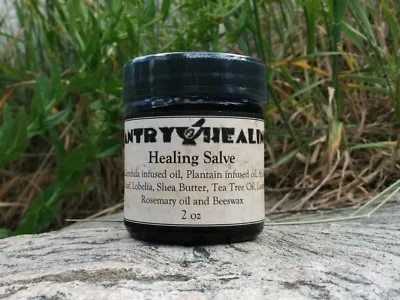 $16.99 • Buy Healing Salve-Calendula Comfrey Plantain Dry Skin Itchiness Wounds Cuts 2oz/4oz 