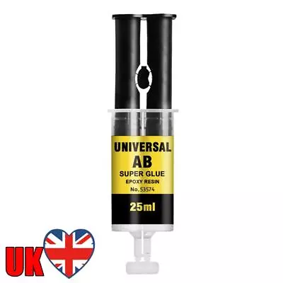 25ml Casting Glues Weld Sealant Bonding Iron/Aluminum Alloy/ABS/Ceramic/Acrylic • £5.27