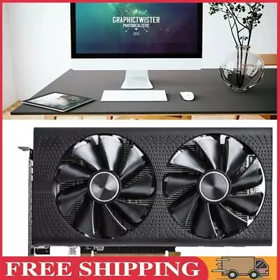 RX 580 8GB Graphics Card With Dual Fan Graphics Card GDDR5 256-Bit For Gaming • $208.89