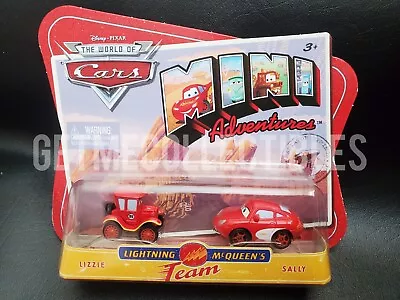 Disney Pixar Cars Mini Adventures Lizzie Sally Mcqueen's Team Save 6% Gmc • $9.95