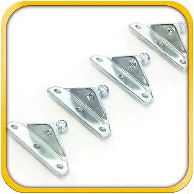 10MM Ball Stud Brackets For Gas Prop Spring Strut Pack Of 4 For 10 Mm Steel New • $11.98
