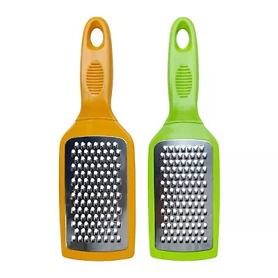 Food Grater Stainless Steel Hand Cheese Parmesan Garlic Ginger Nutmeg Lemon  • £2.99