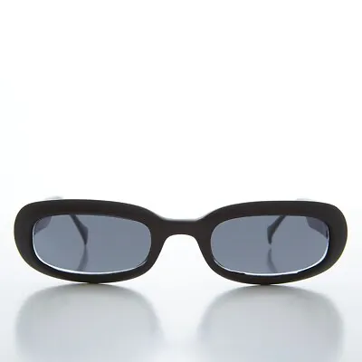 Black Rectangular Beatnik Sunglasses - Balasio • $22