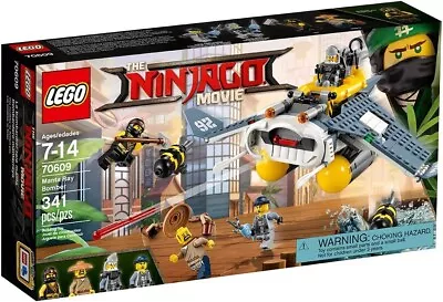 LEGO 70609 Ninjago Movie Manta Ray Bomber BNISB • $99