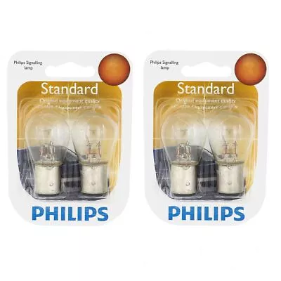 2 Pc Philips Tail Light Bulbs For Volkswagen Amarok Beetle Beetle Cabrio Eb • $11.19