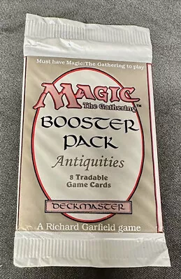 MTG Magic The Gathering Antiquities Booster Pack Factory Sealed Vintage • $449.99