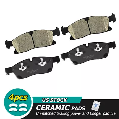 Front Ceramic Brake Pads For Mercedes-Benz GL350 GL450 ML350 GLE350 • $35.74